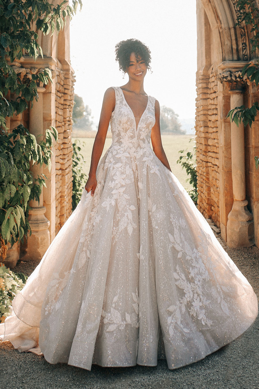 Disneys Fairy Tale Weddings unveils new Disney PrincessInspired Gowns and Bridesmaid  Dresses